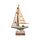 Bateau à voile avec LED et Coquillages - Souvenir Seaside Bord de Mer 