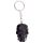 Porte Clefs - Crânes noir et blanc