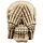 Lot de 3 Crânes de Décoration - Muet Sourd et Aveugle