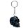 Porte-clé Skulls & Roses Effet Metallique à Couleurs Irisées