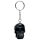 Porte-clé Skulls & Roses Effet Metallique à Couleurs Irisées