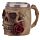 Chope de Décoration Skull and Roses - Crâne