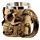 Chope Décorative - Pieuvre Bronze