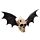 Plaque de Décoration - Chauve-Souris Crâne du Diable