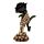 Figurine de Décoration - Main de Squelette et Rose Noire