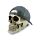 Crâne avec Casquette de Baseball