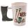 Mug en céramique avec anse en forme de botte