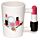 Mug à anse en forme de rouge à lèvres