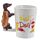 Mug à Anse Décorée Teckel Fast Food - Hot Dog Teckel Chien Saucisse 