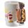 Mug à Anse Décorée Teckel Fast Food - Hot Dog Teckel Chien Saucisse 