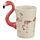 Mug à Anse Décorée Flamingo Pinks - Flamant Rose