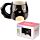 Mug à Anse Décorée Feline Fine - Chat Noir