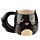 Mug à Anse Décorée Feline Fine - Chat Noir