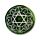 Porte-encens Stéatite - Cercle gravé Chakra 
