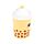 Ensemble Salière & Poivrière en céramique - Boba & Matcha Bubble Tea Foodiemals 