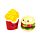 Ensemble Salière & Poivrière en céramique - Hammy le Burger & Frites Foodiemals 