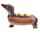 Ensemble Salière & Poivrière Fast Food - Hot Dog Teckel Chien Saucisse Moutarde