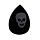 Beauty Blender Eponge à Maquillage Skulls and Roses - Crânes
