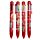Stylo Multi-couleur Maneki Neko - Chat Porte-bonheur (6 Couleurs)