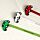 Crayon Embout Décoratif PVC Fiat 500 - Voiture Rétro