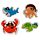 Gomme Ahoy ! - Animaux Maris Amis Pirates