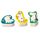 Lot de 3 Gommes Moomin - Moumines