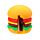 Taille-crayon Fast Food - Burger, Frites