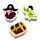Lot de 3 Gommes - Jolly Roger Pirates