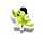Lot de 3 Gommes - Jolly Roger Pirates