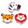 Lot de 3 Gommes - Zooniverse 