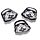 Lot de 3 Gommes - The Original Stormtrooper