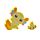 Lot de 2 Gommes - Axolotl (Salamandre) 
