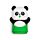 Gomme dans sa Mini Boîte - Panda