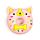 Gomme dans sa Mini Boîte - Donut Licorne