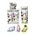 Lot de 3 Gommes - Moomin au Jardin