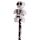Crayon avec Embout Gomme - Squelette