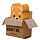 Gomme dans Petite Boite - Chiot Petit Chien