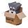 Gomme dans Petite Boite - Chiot Petit Chien