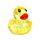 Squeezy Jouet anti-stress Canard Pailleté en Maltose 