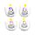 Balle Rebondissante Peluché Licorne - Unicorn Magic 