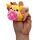 Jouet Peluché à Presser Queasy Squeezies Adoramals – Animaux Sauvages Lion, Girafe, Singe, Tigre