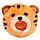 Jouet Peluché à Presser Queasy Squeezies Adoramals – Animaux Sauvages Lion, Girafe, Singe, Tigre
