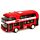 Jouet à Mécanisme de Recul Métal Diecast - Bus