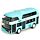 Jouet à Mécanisme de Recul Métal Diecast - Bus
