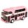 Jouet à Mécanisme de Recul Métal Diecast - Bus