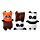 Switchlys Adoramals Panda/Panda roux - Koala/Paresseux