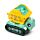 Camion de Construction Dinosaure Appuie pour avancer