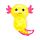 Jouet à Presser Axolotl à paillettes 