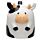 Mug Retournable Tête en Bas Bramley Bunch - Vache