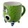 Mug Retournable Tête en Bas Monstarz - Monstre Vert